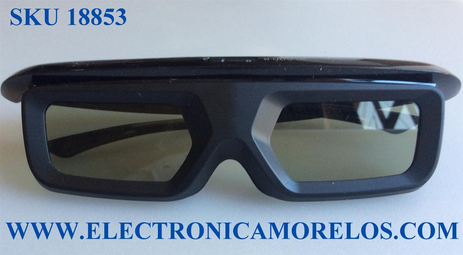 GAFAS ACTIVAS 3D / 2D / SHARP AN-3DG40 / 7305A-ARC0517 / MODELOS LC-60C6500U / LC-70LE857U / LC-70LE757U / LC-60LE655U / LC-80LE857U / LC-90LE657U / LC-60LE657U / LC-60LE650U / LC-70LE655U / LC-60LE857U	
